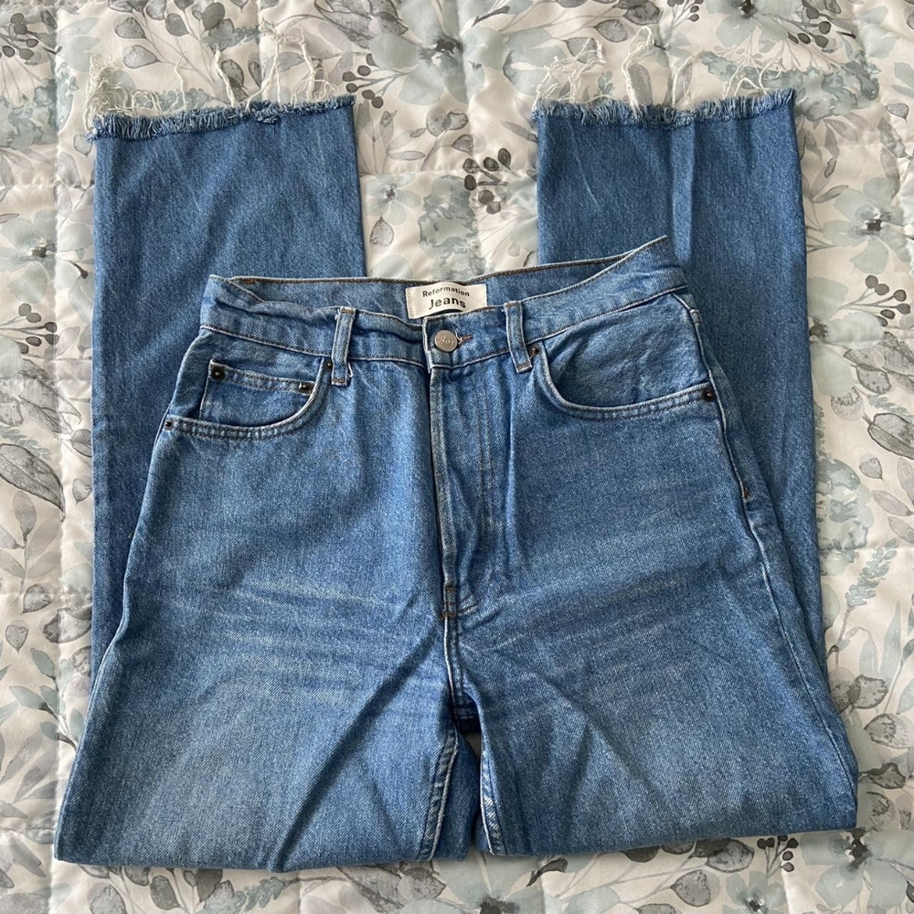 Reformation Women's Blue Jeans